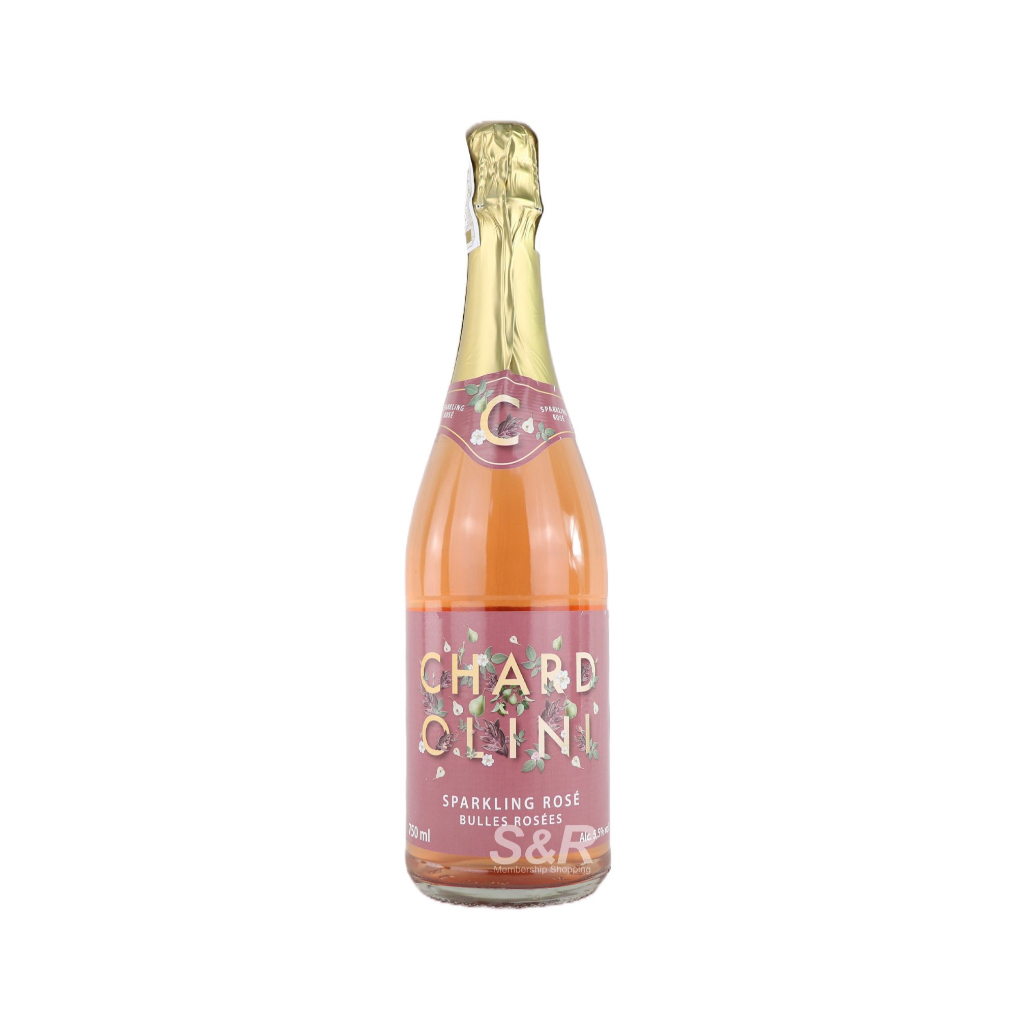 Chardolini Sparkling Rose Wine 750mL